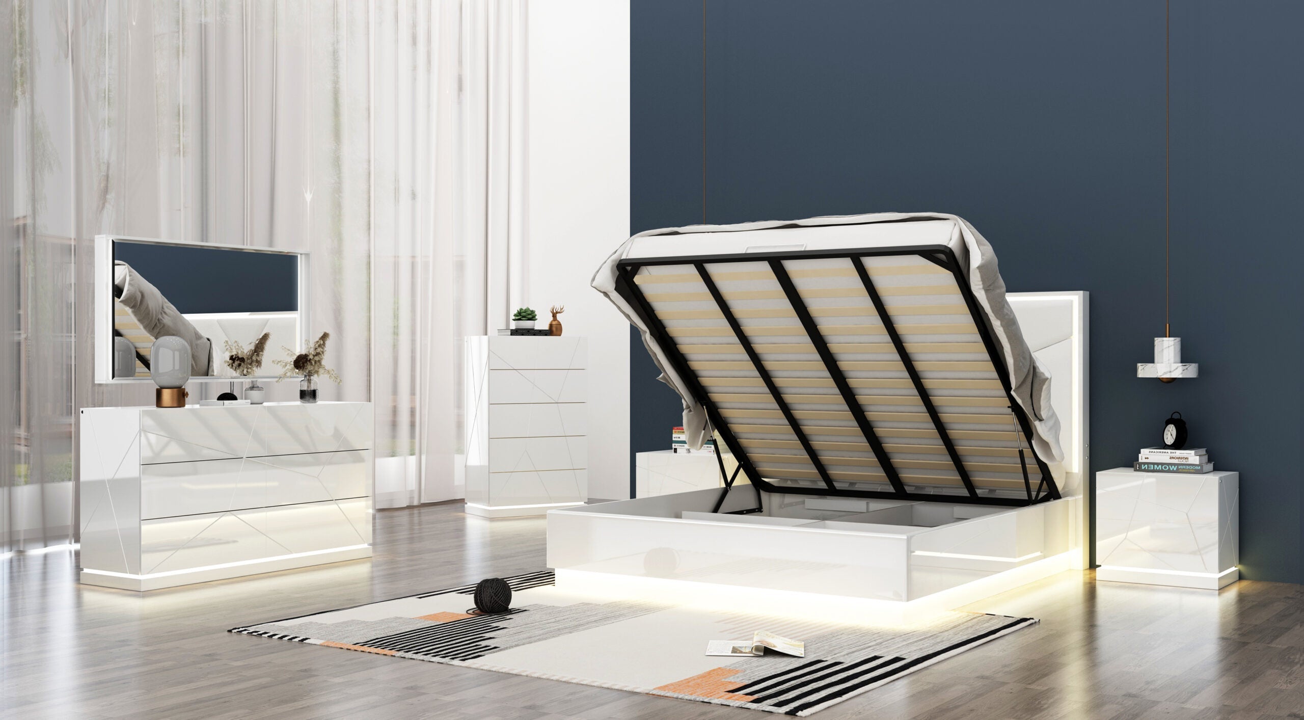 Richmond Lift top Bedroom Set - Royal Living Furniture