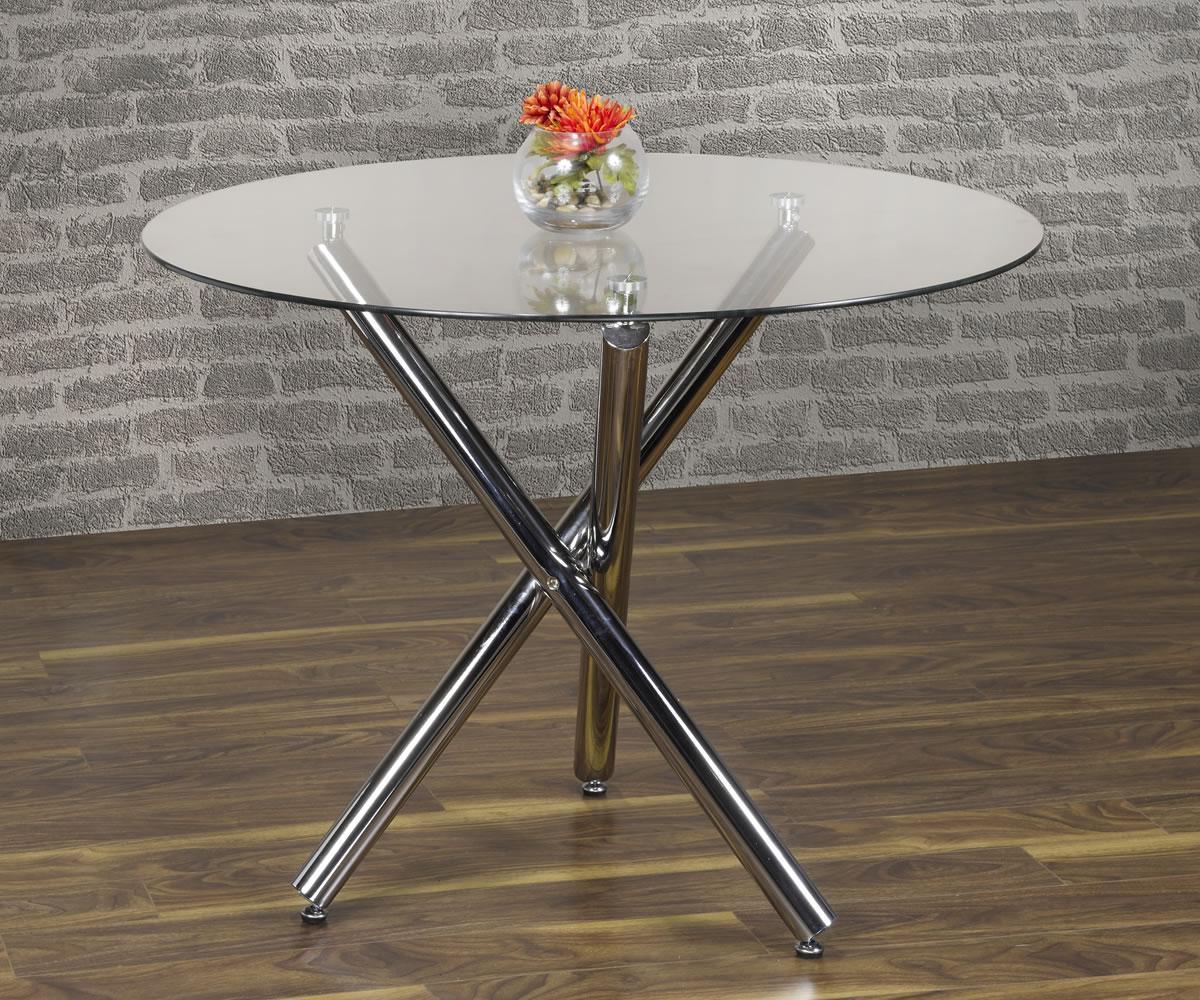 Weston Round Dining Set (Table + 4 Chairs) - Royal Living Furniture