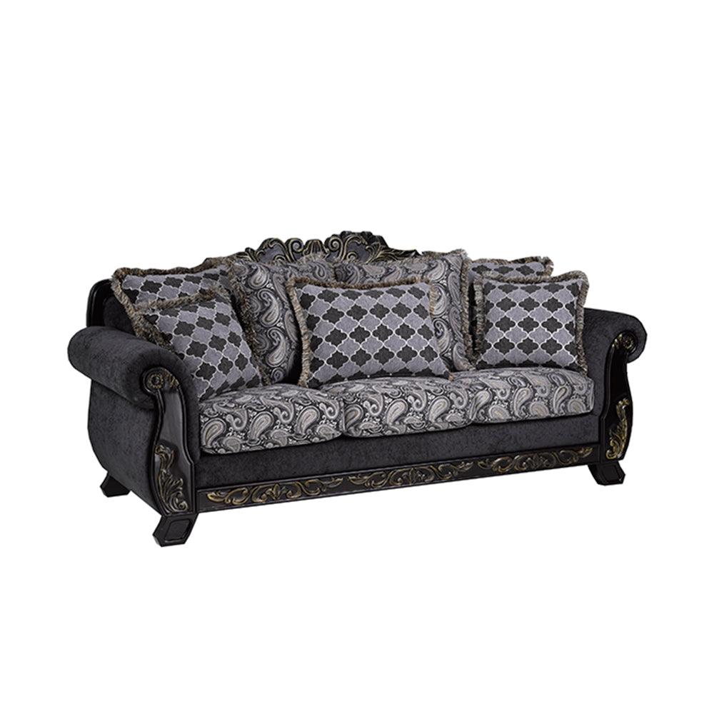 Canadian Made Charcoal Sofa & Loveseat - 2995 - Royal Living Furniture