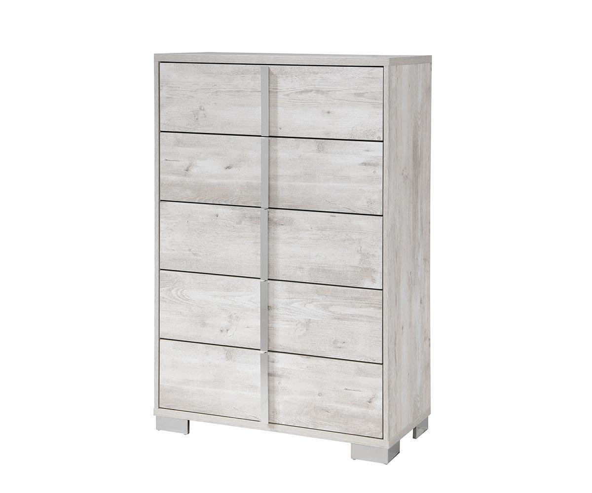 Freya B785 - White Finish Bedroom Set with LED - Royal Living Furniture