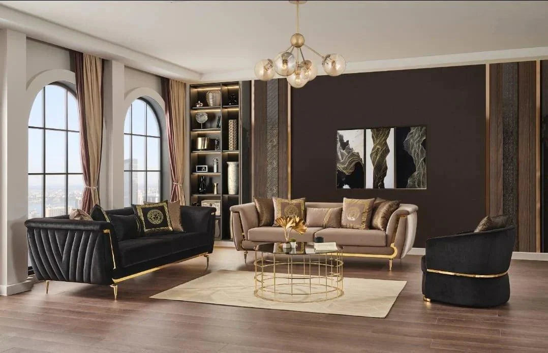 Alizze Luxury Sofa Set - Royal Living Furniture