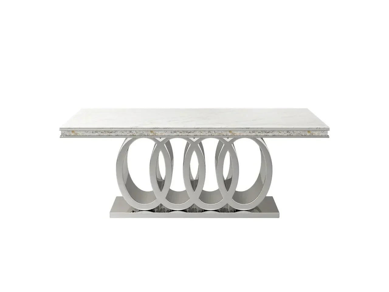 Audi Marble Dining Set - Royal Living Furniture