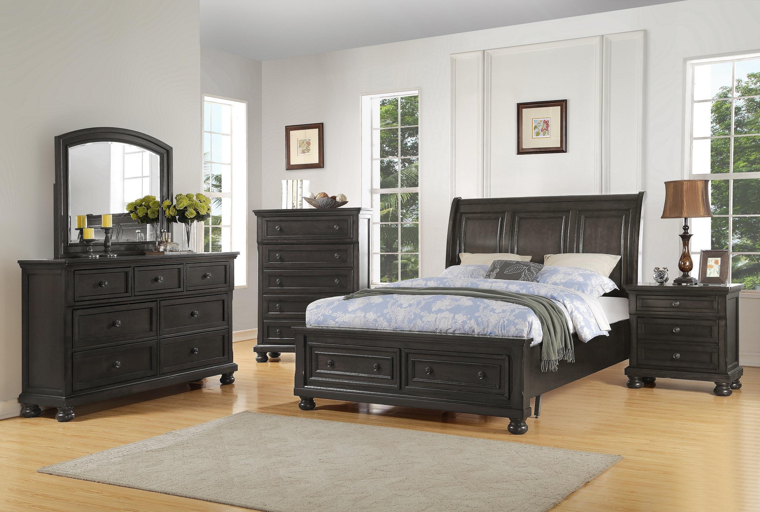 Chelsea Solid Wood Bed - Royal Living Furniture