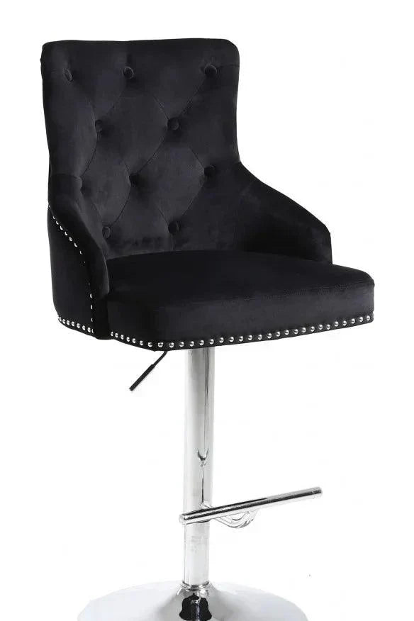 Velvet Bar Stool ST-6020 - Royal Living Furniture
