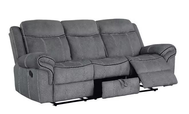 Manual Recliner Sofa Set - 0028 - Royal Living Furniture