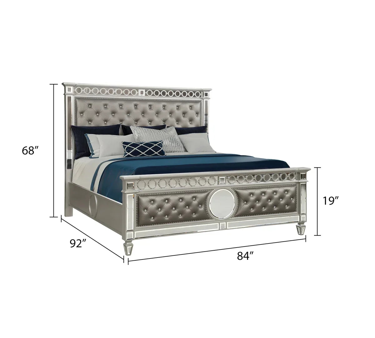 Symphony Luxury Bed - Royal Living Furniture