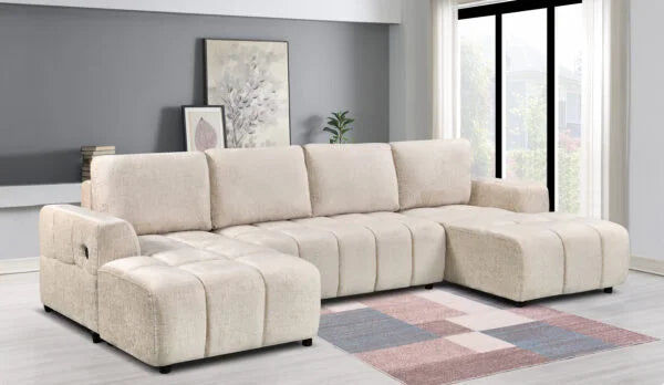 Sectional Sofa Bed - 7886 - Royal Living Furniture