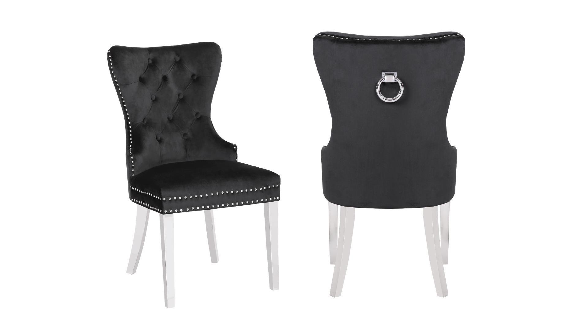 Erica Dining Chairs - Silver - Royal Living Furniture