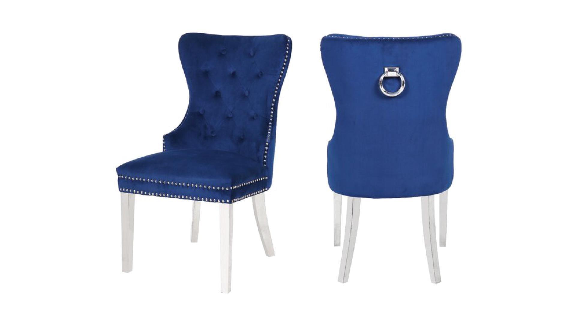 Erica Dining Chairs - Silver - Royal Living Furniture