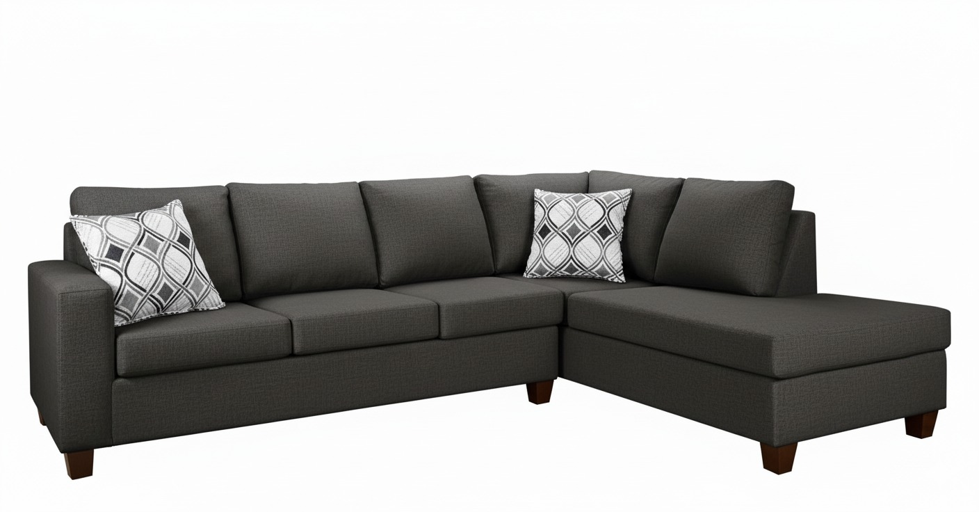 Canadian Made Sectional Sofa - 607 - Royal Living Furniture