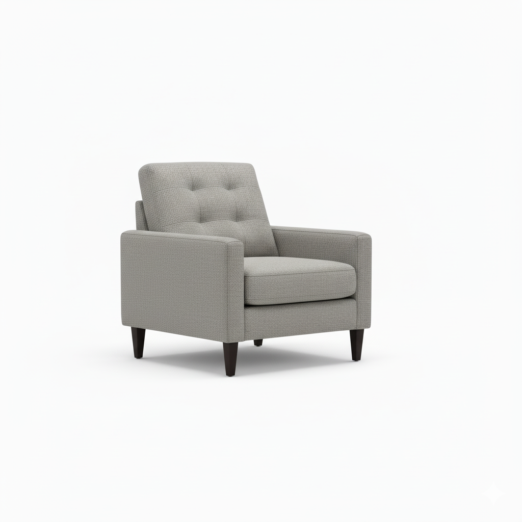 Rebel Gravel Custom Chair - 4326 - Royal Living Furniture
