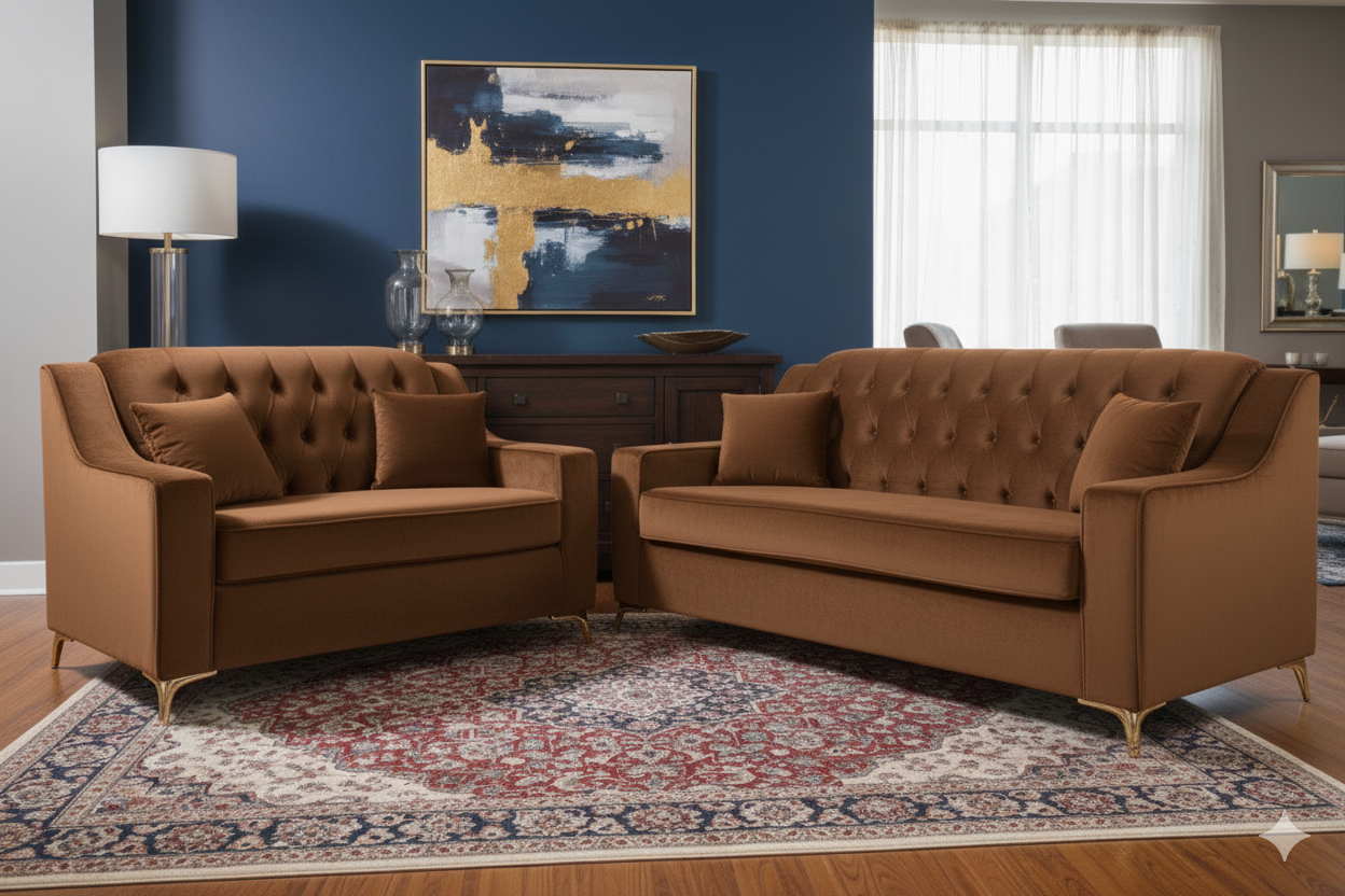 2 Piece Sofa Set for Living Room - 1650 - Royal Living Furniture