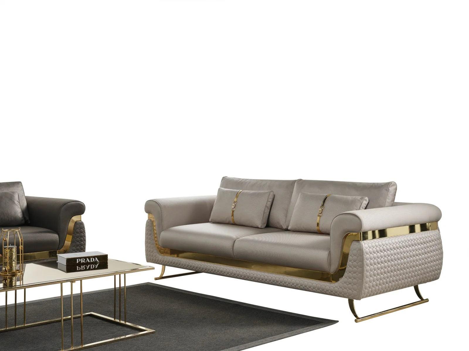 Delta - Luxury Sofa Set - Royal Living Furniture