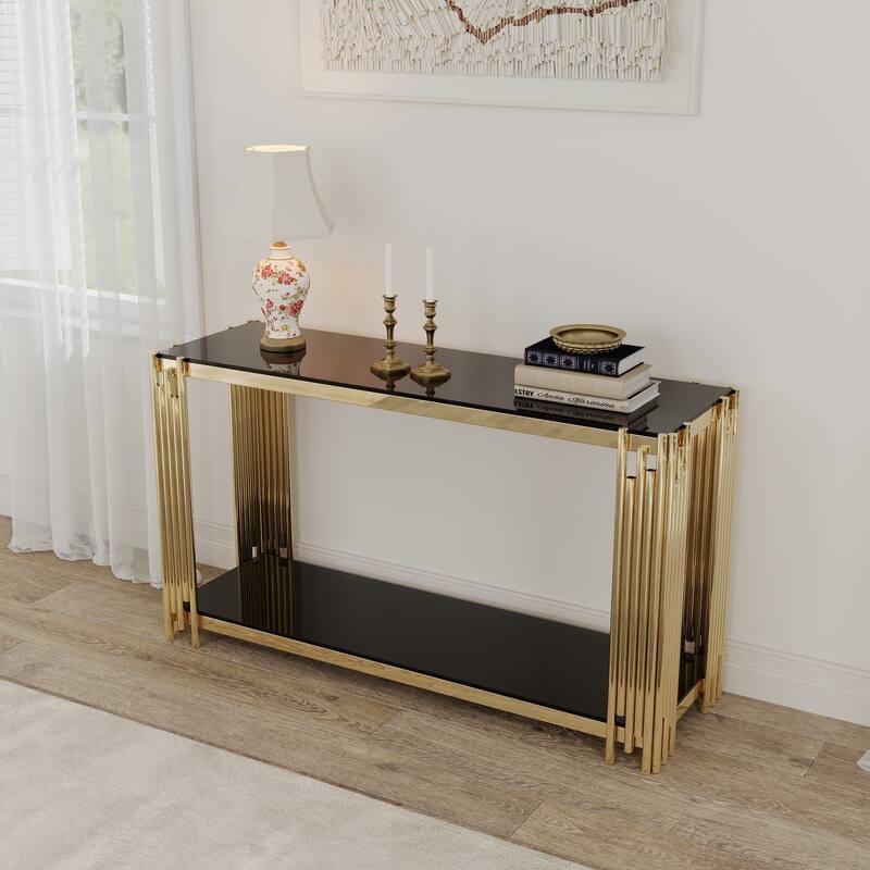 Ethan - Black Coffee Table - Royal Living Furniture