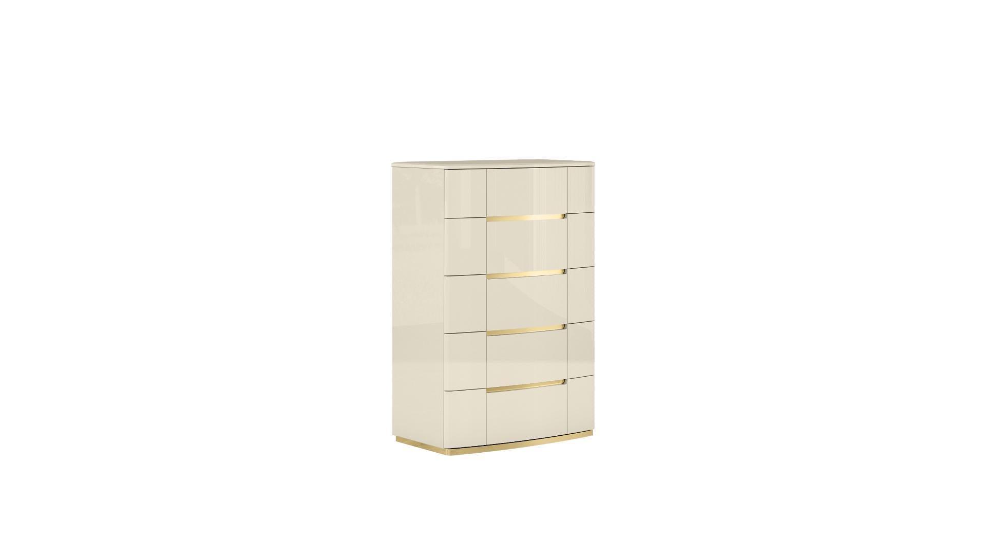 Sienna Beige Lacquer - Bedroom Set - Royal Living Furniture