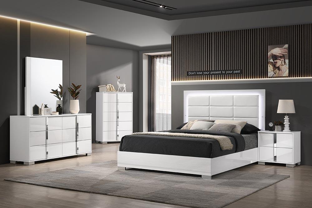 White Bedroom Furniture Sets - 2201 - Royal Living Furniture