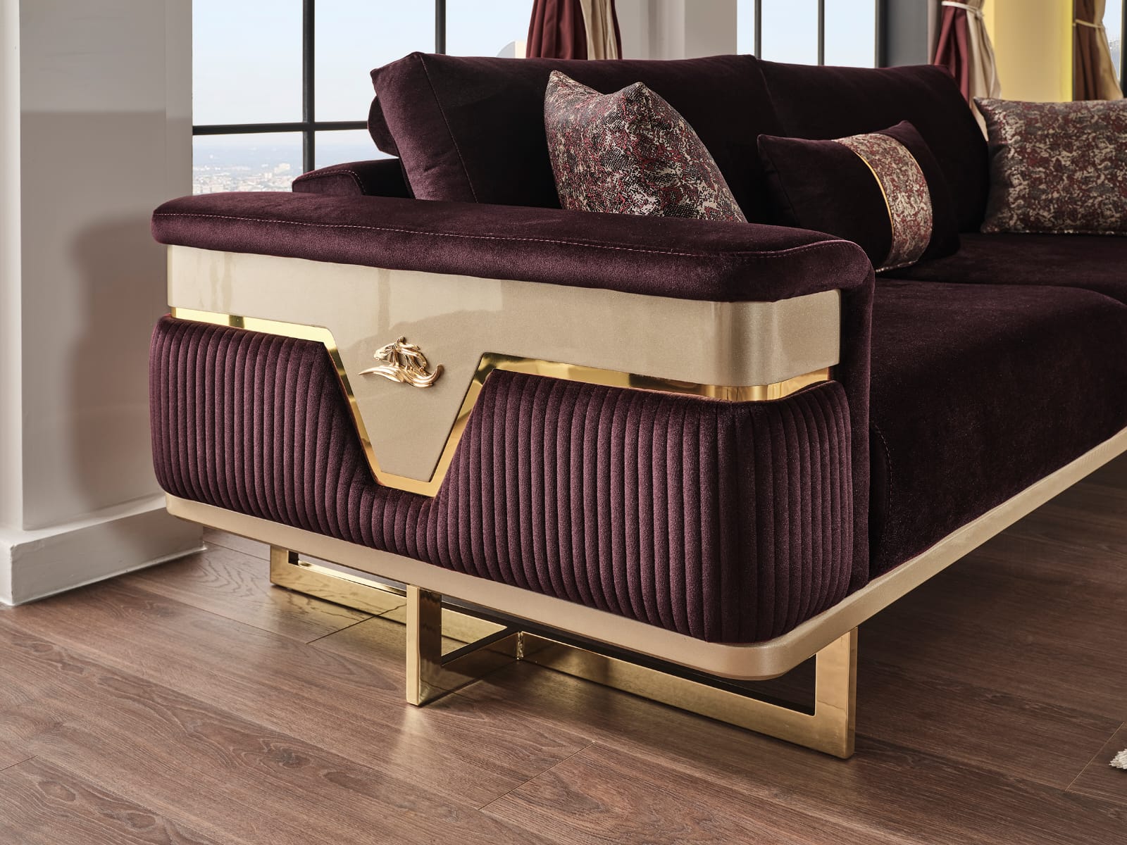 Truva Sofa Set - Royal Living Furniture