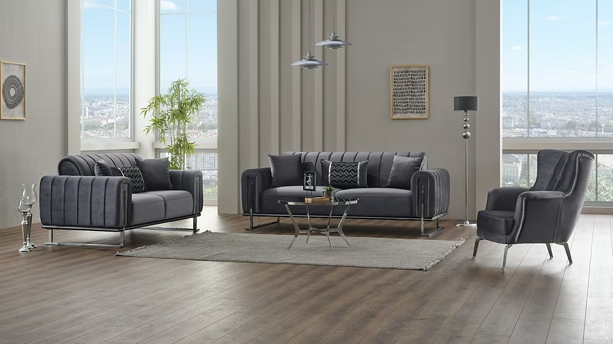 Mondo Channel Sof Set - Royal Living Furniture