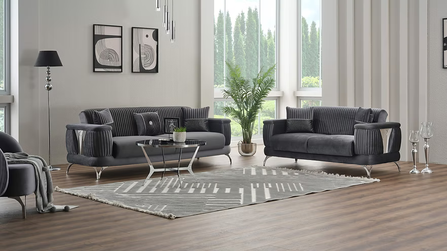 Loft Deluxe Sofa Set - Royal Living Furniture