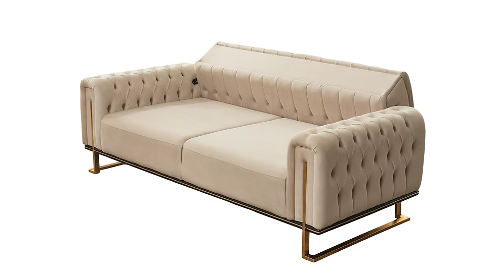 Mondo Tufted Sof Set - Royal Living Furniture