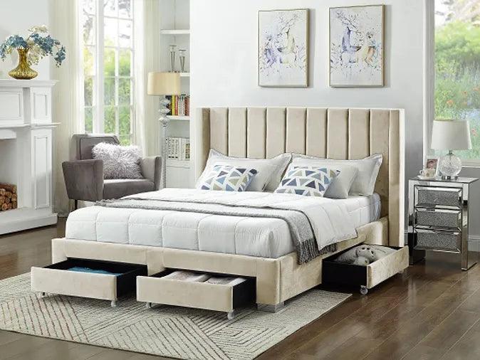 4-Drawer Storage Bed - IF 5310 - Royal Living Furniture