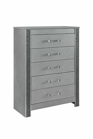 Logan-Silver Bedroom Set - Royal Living Furniture