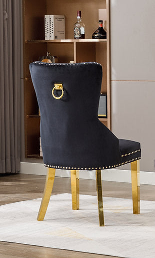 Chair Black - C 1451 - Royal Living Furniture