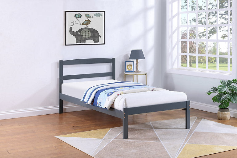 Smart & Sturdy Single Bed-IF-416 - Royal Living Furniture