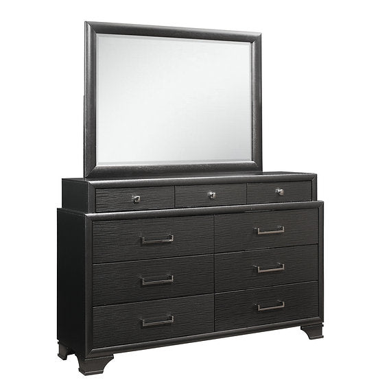 Ava 'Jordyn Grey' Dresser & Mirror - Royal Living Furniture