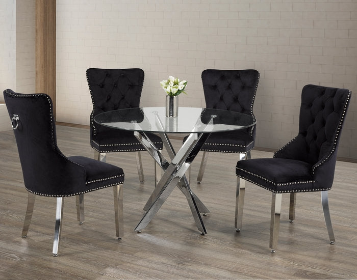 Dining Set - T 1447 - C 1261 - Royal Living Furniture