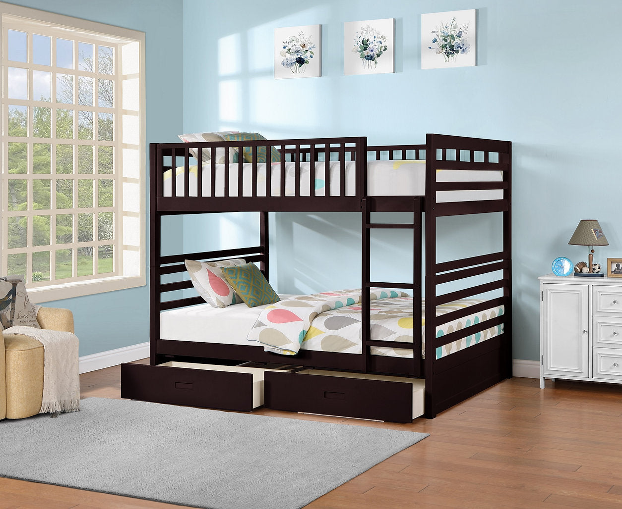 Bunk Bed-B 115 - Royal Living Furniture