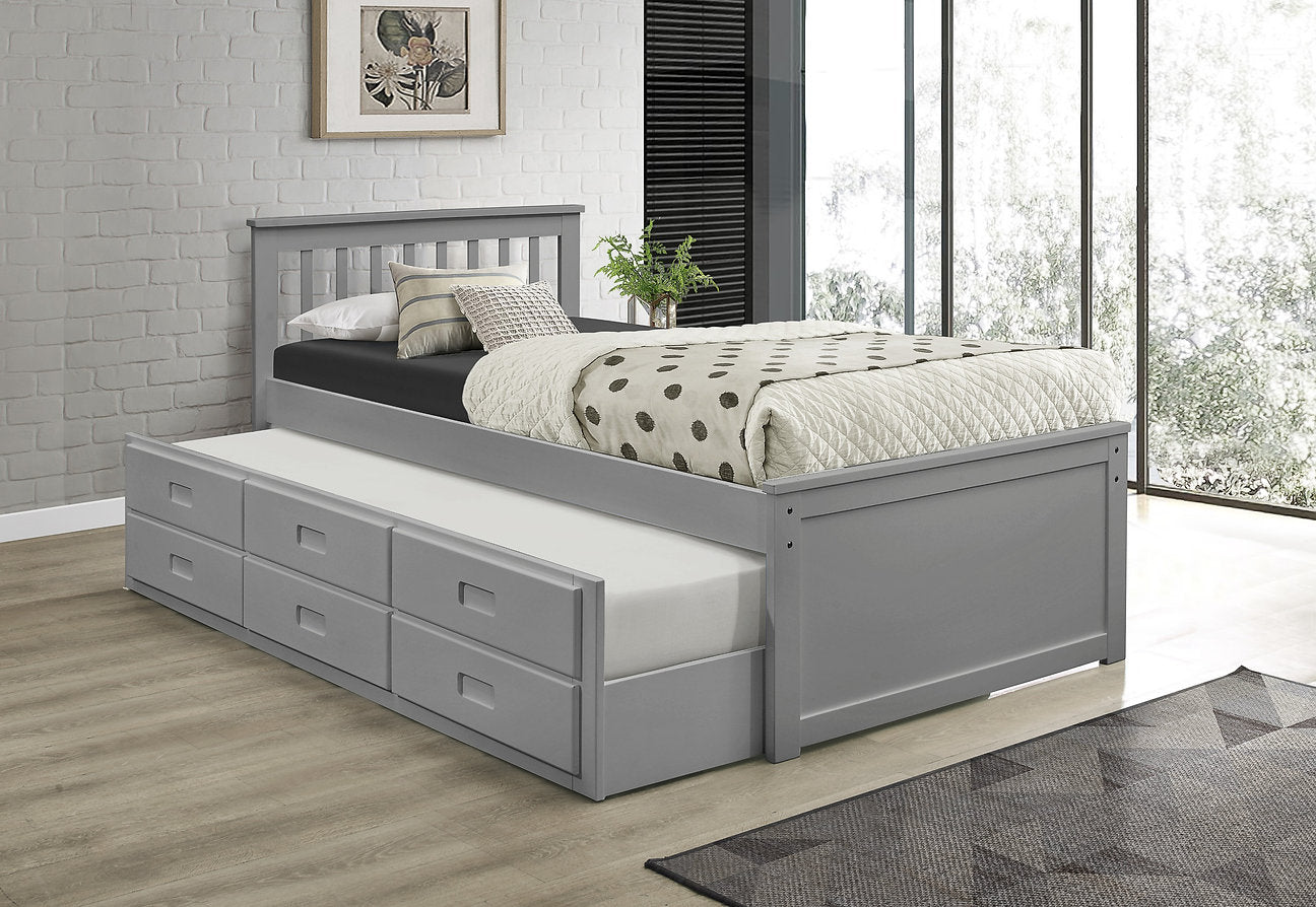 Bright & Airy Captain Bed - IF 300 - Royal Living Furniture