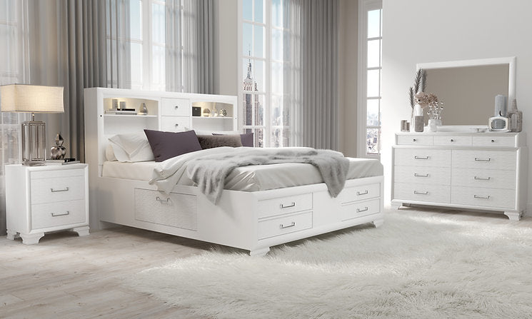 Jordyn (White) Bedroom Set - Royal Living Furniture