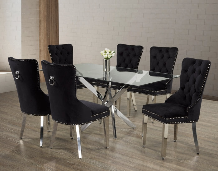 Dining Set - T 1448 - C 1261 - Royal Living Furniture