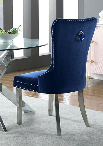 Chair Blue - C 1262 - Royal Living Furniture