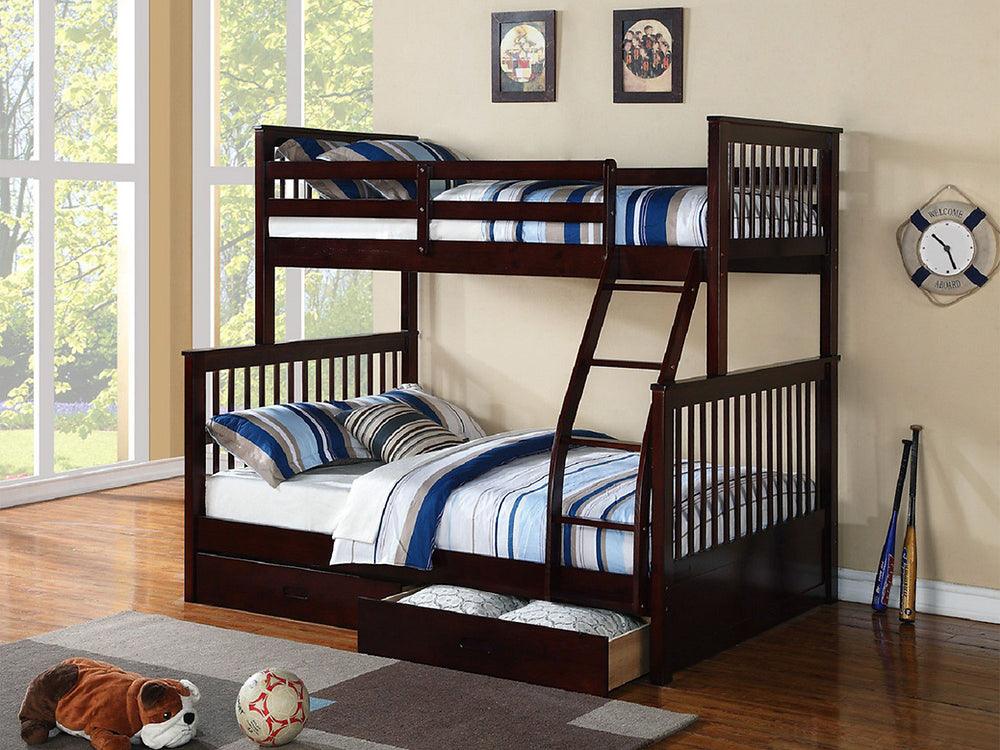 Bunk Beds - B-122 E/G/W/H - Royal Living Furniture