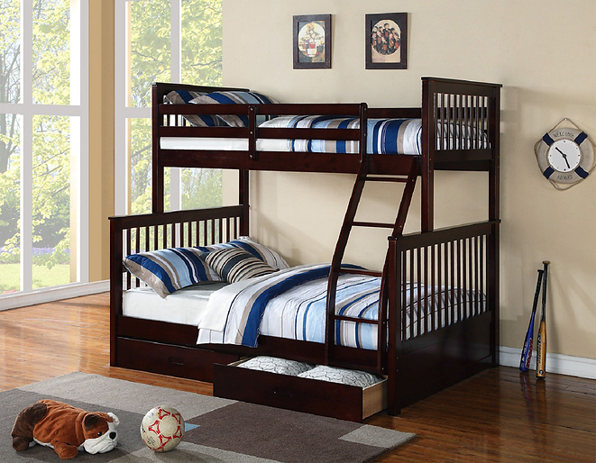 Bunk Bed-B 122 - Royal Living Furniture