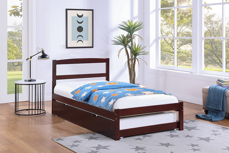Smart & Sturdy Single Bed-IF-416 - Royal Living Furniture