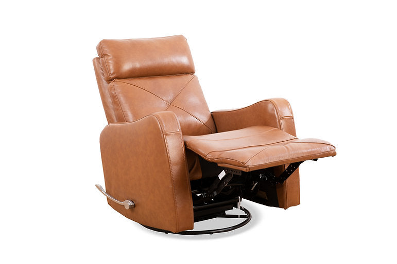 Recliner Chair Brown Leather - IF 6331 - Royal Living Furniture