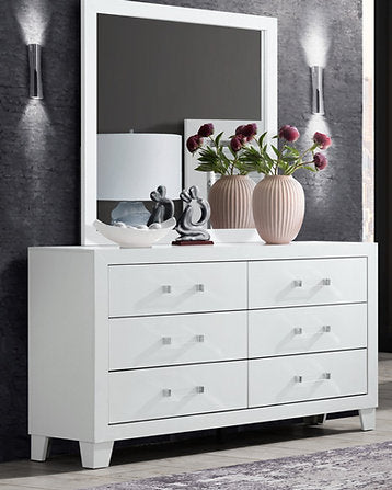 Lucia-White Bedroom Set - Royal Living Furniture