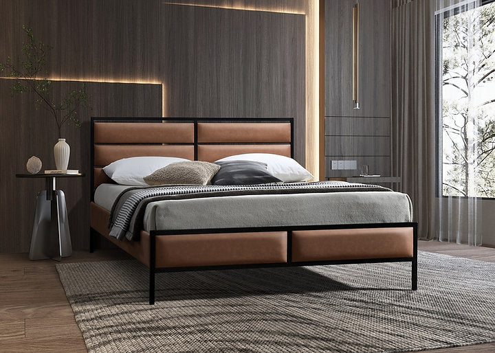 Bed Brown-IF 5335 - Royal Living Furniture