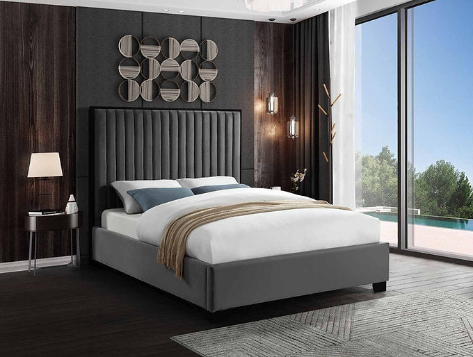 Bed Black-IF 5545 - Royal Living Furniture