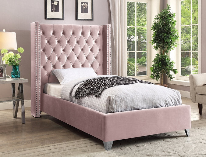 Bed Pink-IF 5895 - Royal Living Furniture