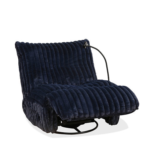 Recliner Chair with Cell Phone Holder - Blue IF 6306 - Royal Living Furniture