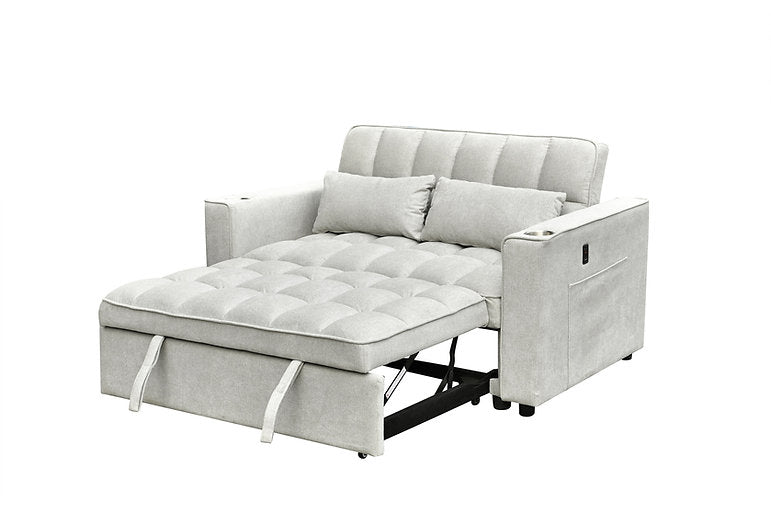 Sofabed Grey Fabric - IF 9028 - Royal Living Furniture