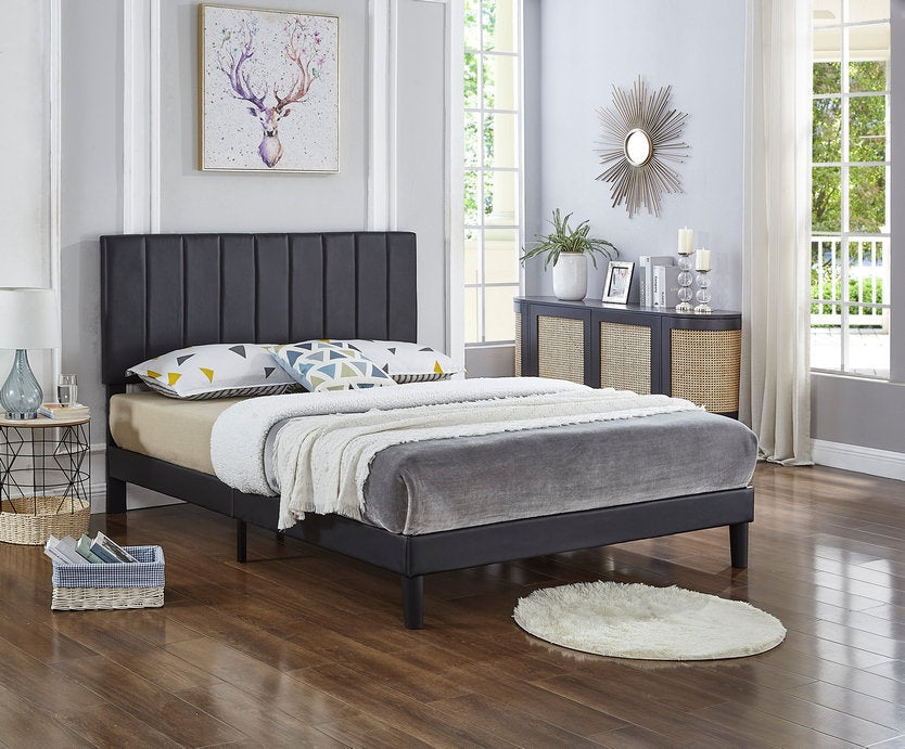 Bed Black-IF 5360 - Royal Living Furniture