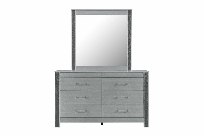 Logan-Silver Bedroom Set - Royal Living Furniture