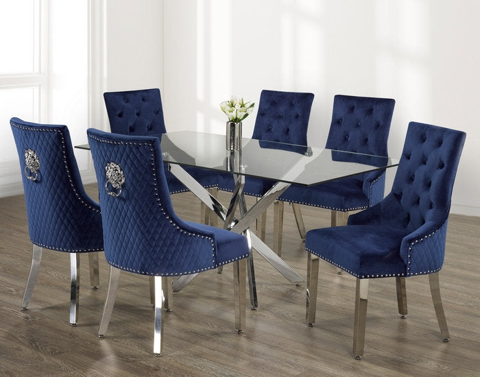 Dining Set - T 1448 - C 1252 - Royal Living Furniture