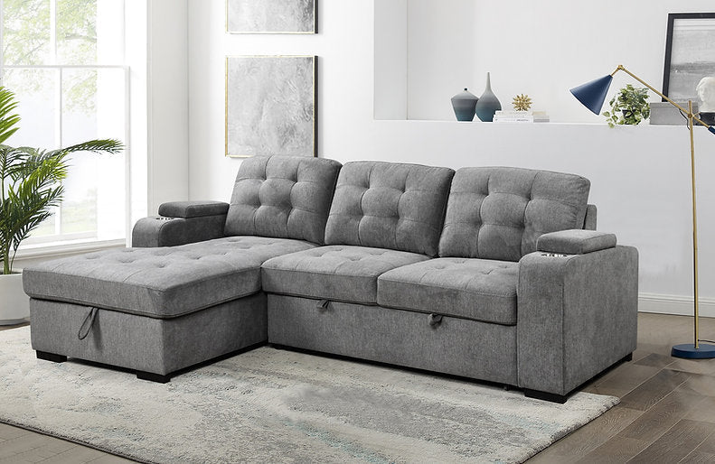 LHF Sofabed Sectional - IF 9050 - Royal Living Furniture