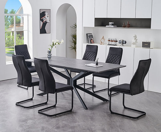 Dining Set - T 1570 - C 1571 - Royal Living Furniture